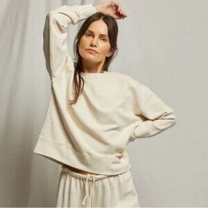 perfectwhitetee Cream Sweatshirt